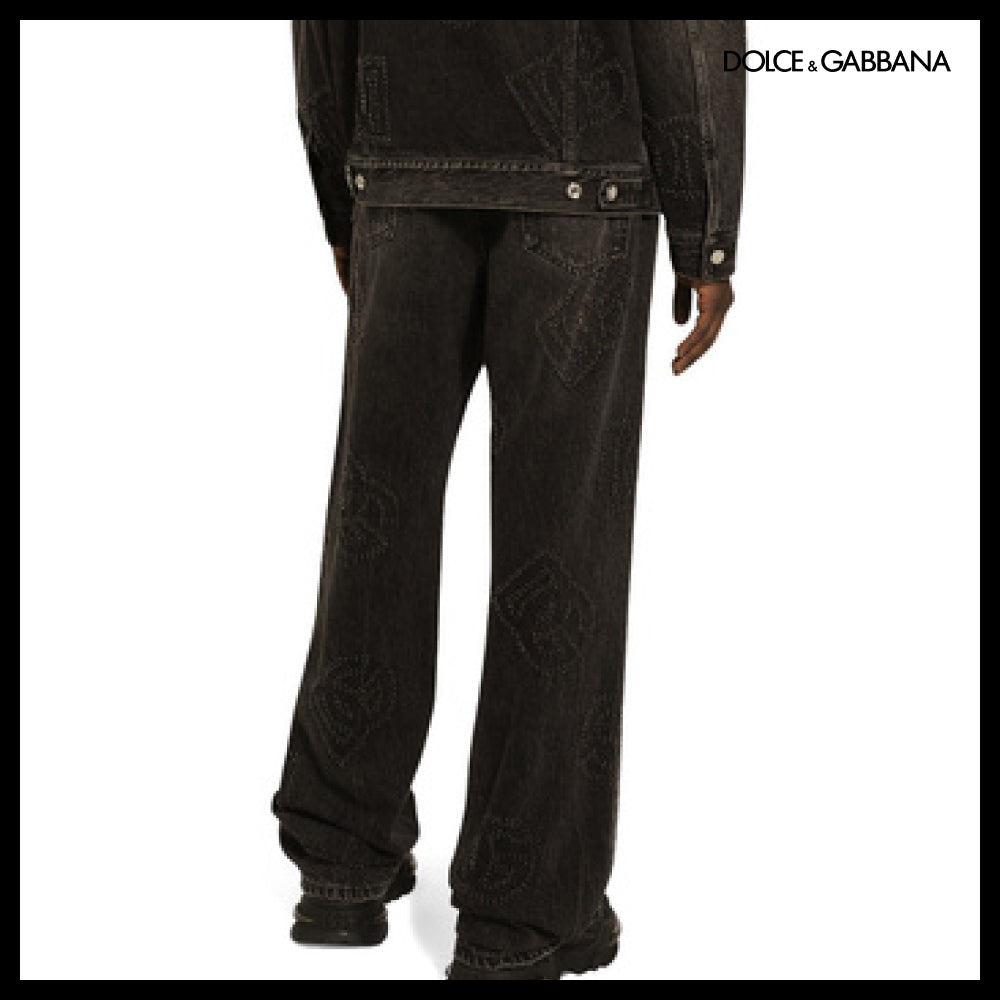 ★Dolce&Gabbanaアウトレット セール ★GRAY WASHED DENIM JEANS