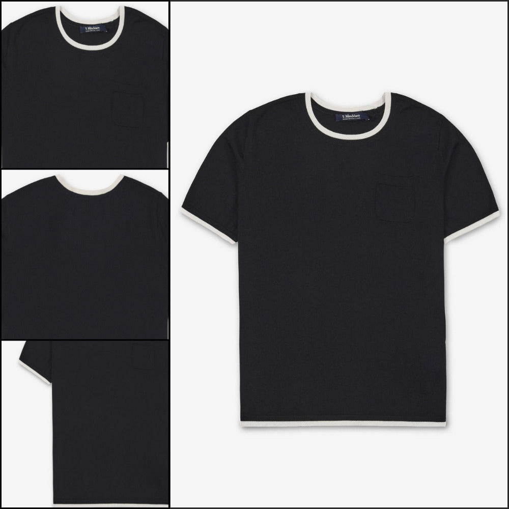 【S Max Mara】Egidio Knit Black