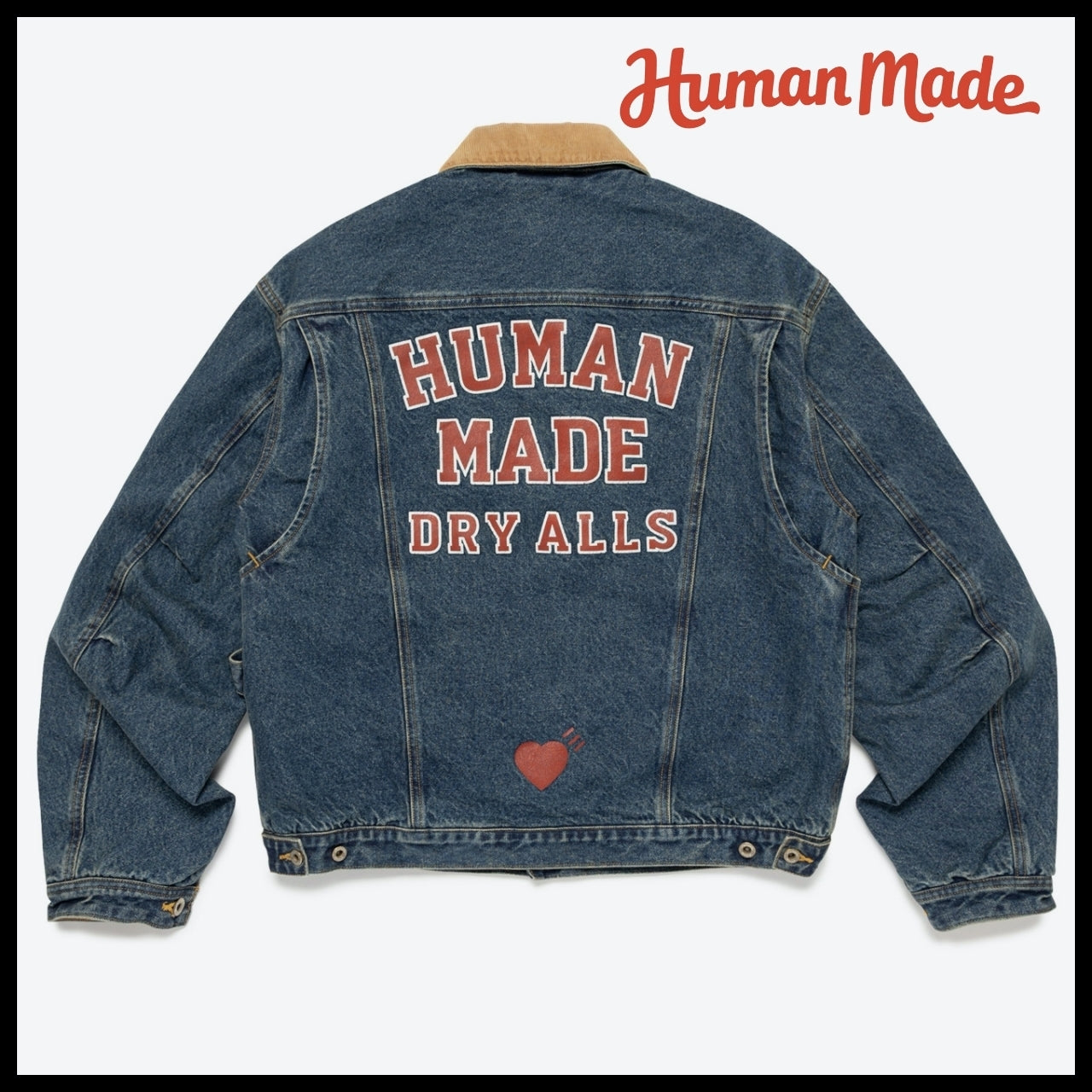 【HUMAN MADE】DENIM WORK JACKET