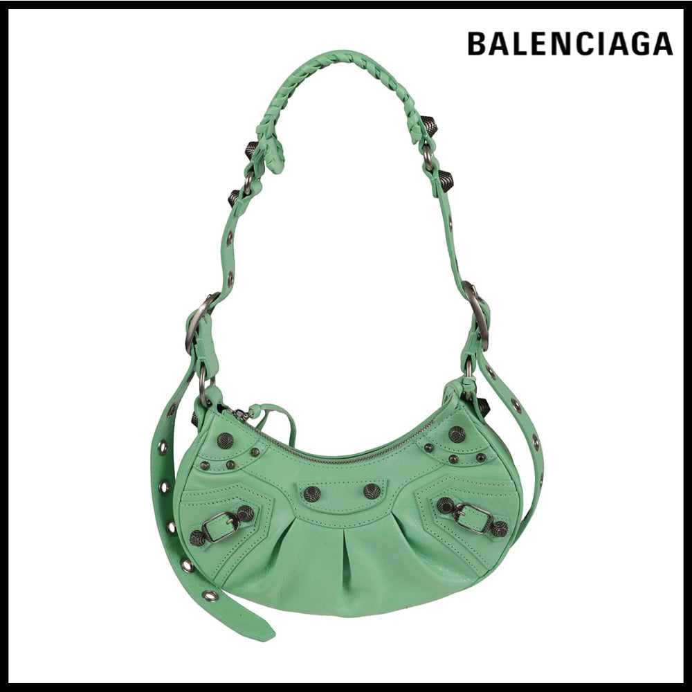 【BALENCIAGA】Le Cagole XS Shoulder Bag Green