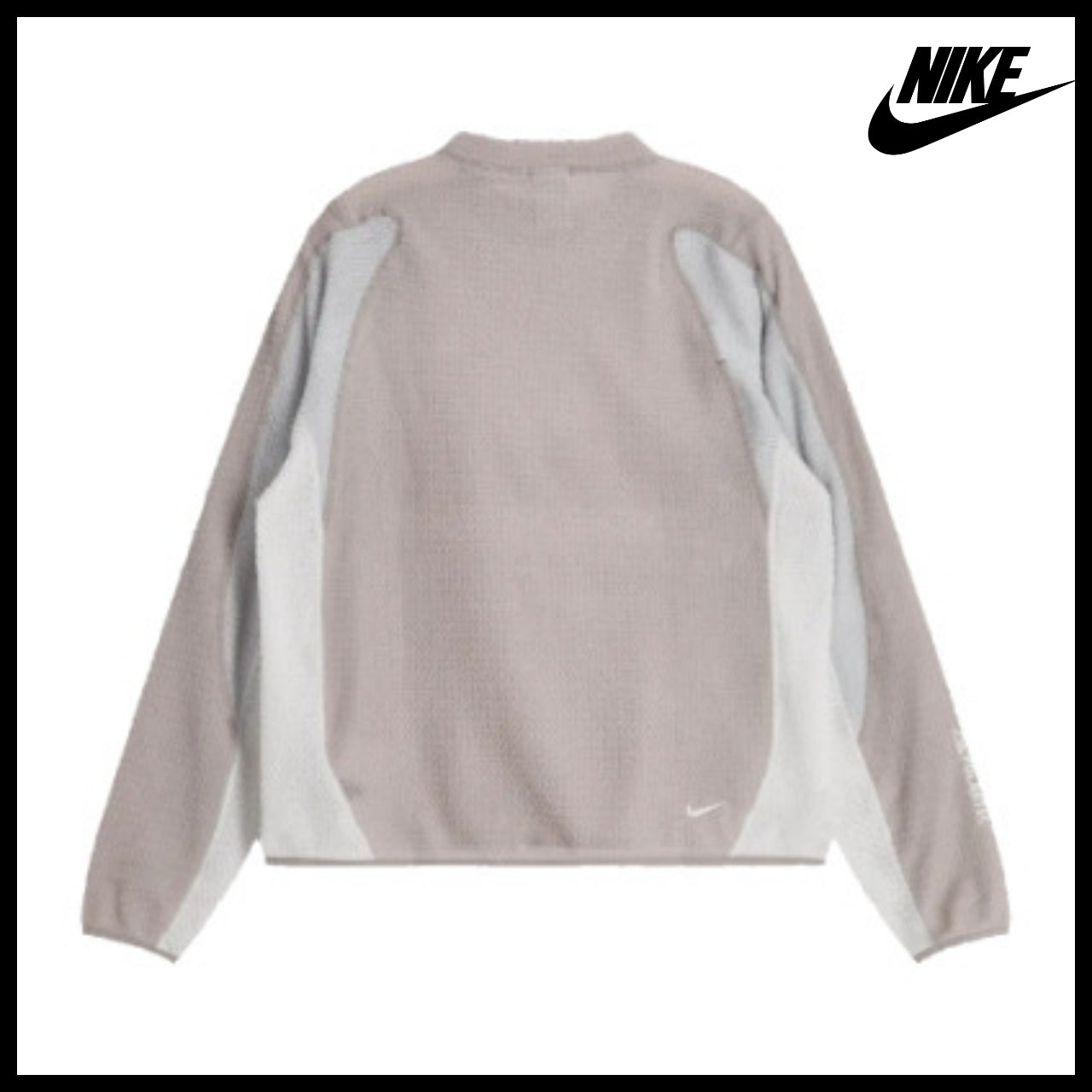 【Nike ACG】 Wolf Lichen Polartec Crew Sweatshirt