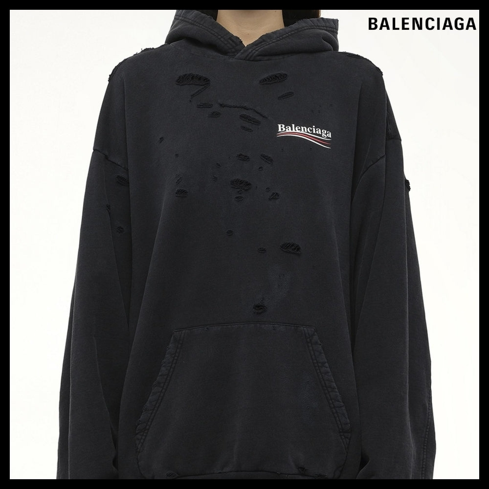 ★BALENCIAGAアウトレット セール ★Political Campaign Hoodie