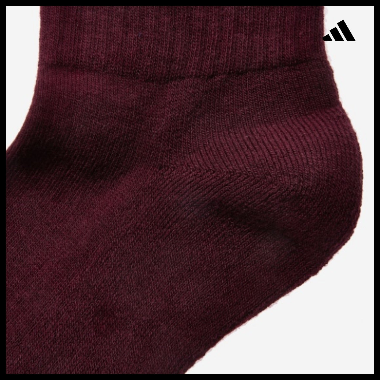 【ADIDAS】 Mid-Cut Crew Socks 3 Pairs Daily Sports