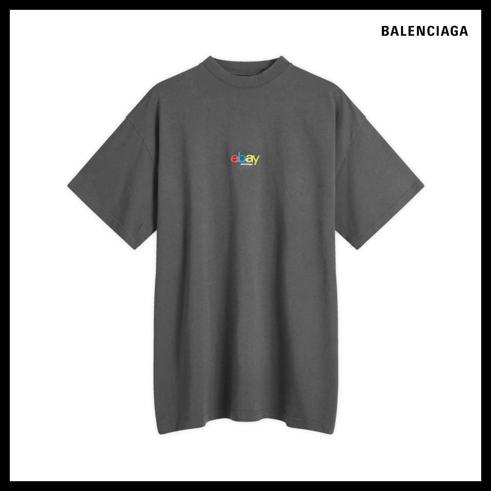 【BALENCIAGA】eBay Oversized T-Shirt Black