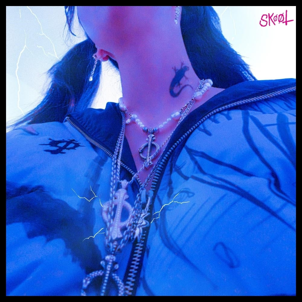 【SKOOT】White Snake Necklace