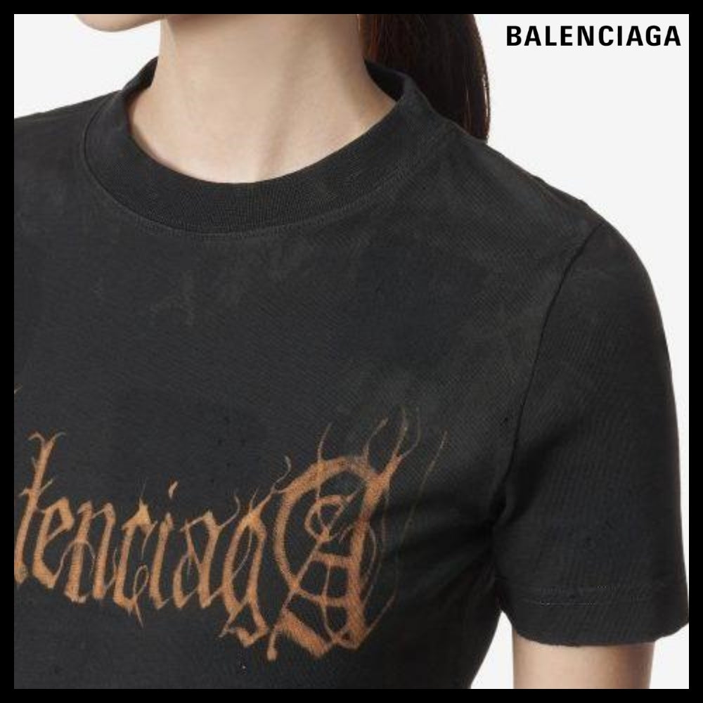 【BALENCIAGA】Heavy Metal Small Fit Short Sleeve T-shirt