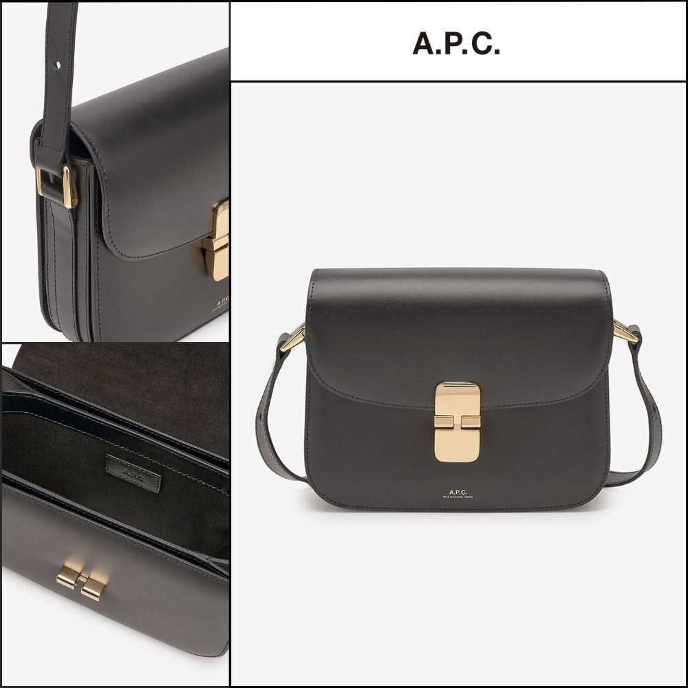 【A.P.C.】Small Grace Shoulder Bag Black