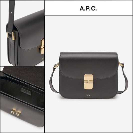 【A.P.C.】Small Grace Shoulder Bag Black