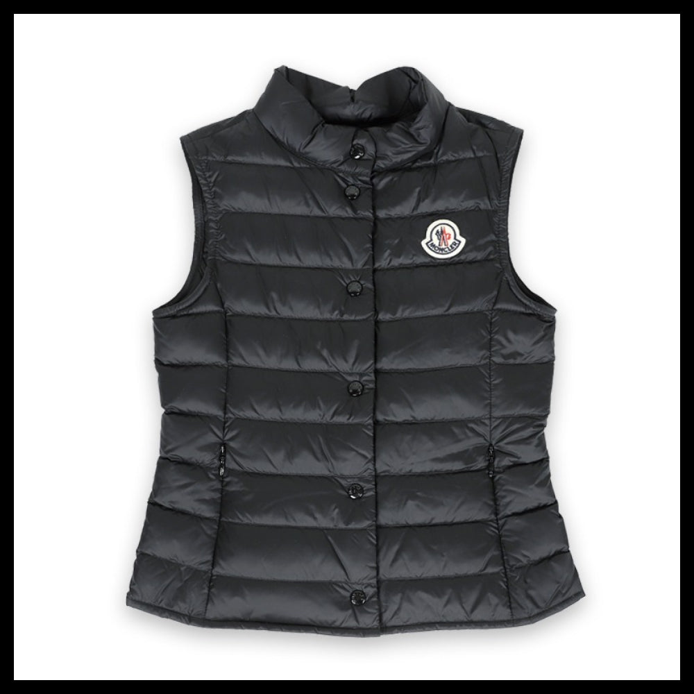 【MONCLER】Liane Lightweight Down Vest Black