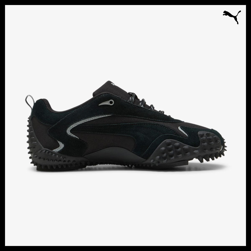 【PUMA】Mostro XC Prime Black Flat Mid Grey Sneakers
