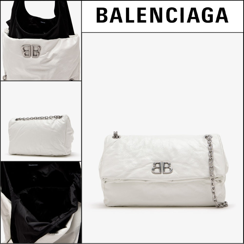 【BALENCIAGA 】Monaco Medium Plus Chain Bag
