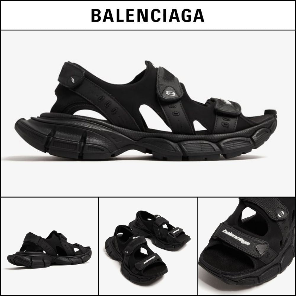 ★BALENCIAGAアウトレット セール ★3XL Sandals Black 1000