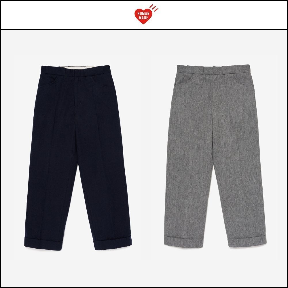 【HUMAN MADE】MILITARY WOOL TROUSER 2 Colors