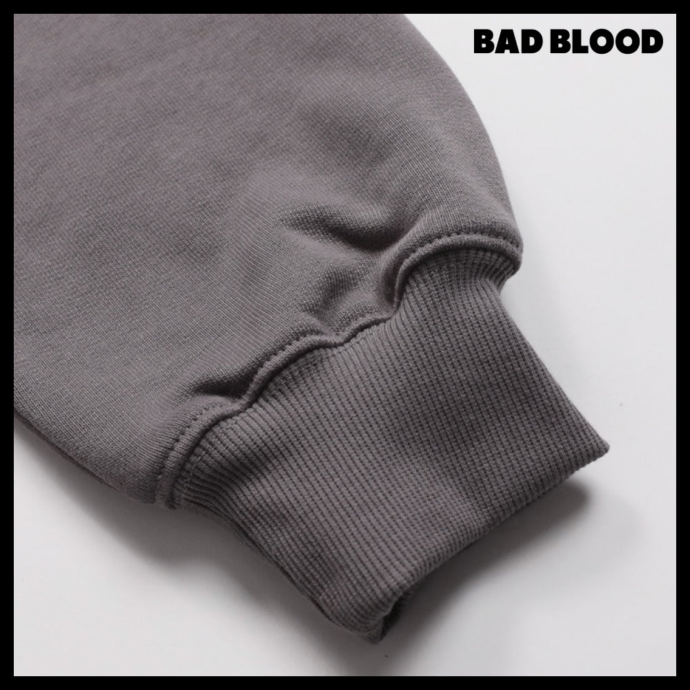 【BADBLOOD】Bad Applique Hoodie 3 Colors
