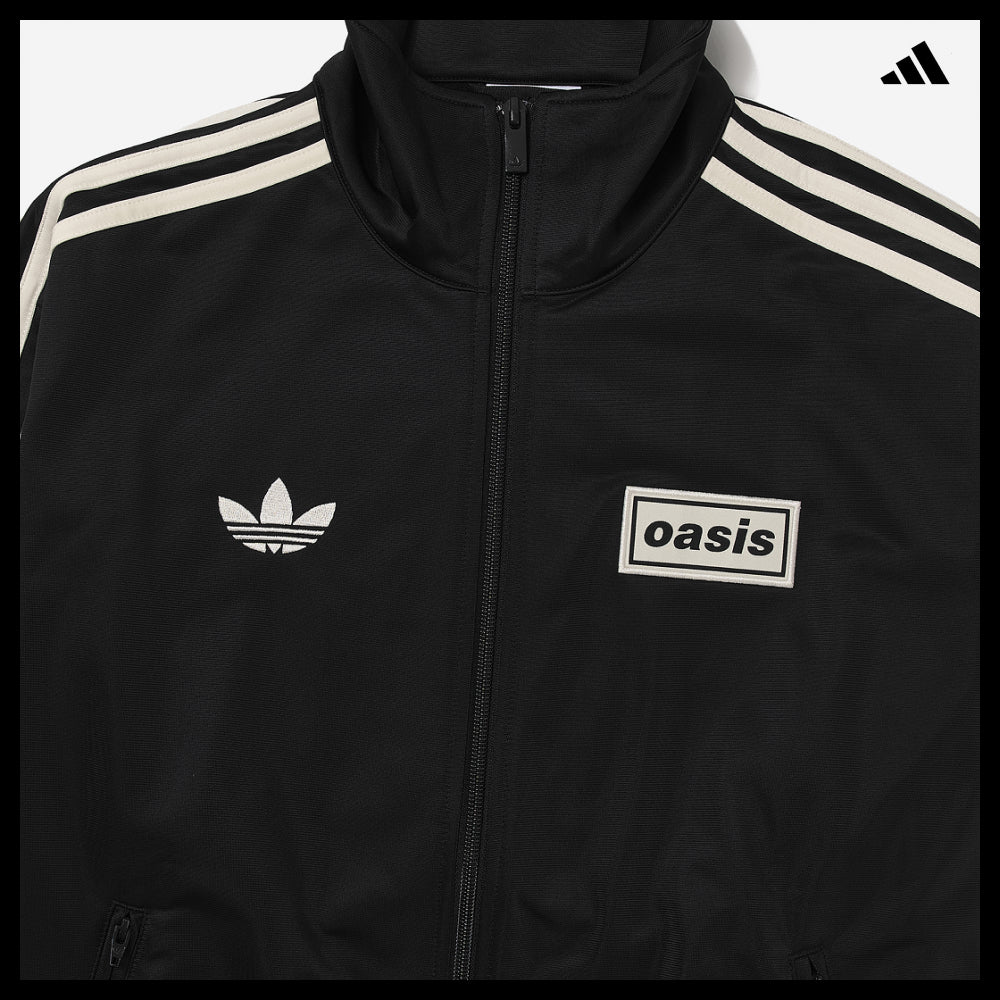 【Adidas x Oasis】Tour Firebird Track Top Black KR Sizing