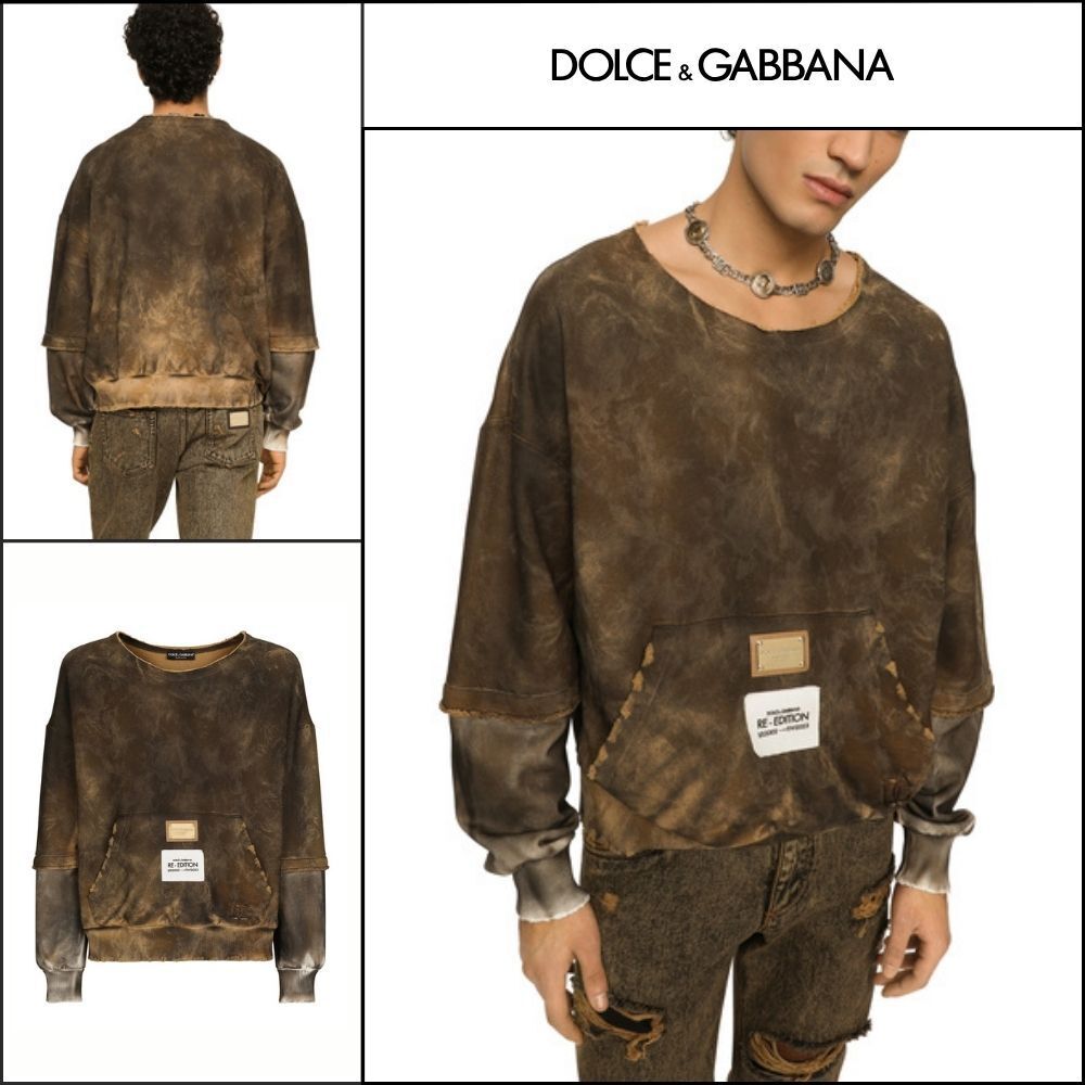 【Dolce&Gabbana】SWEATSHIRT CLASSIC G9AOXTG7H3JS9000