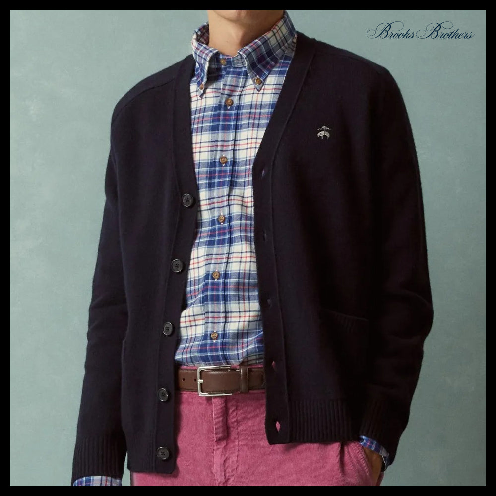【Brooks Brothers】Wool Cardigan 5Colors