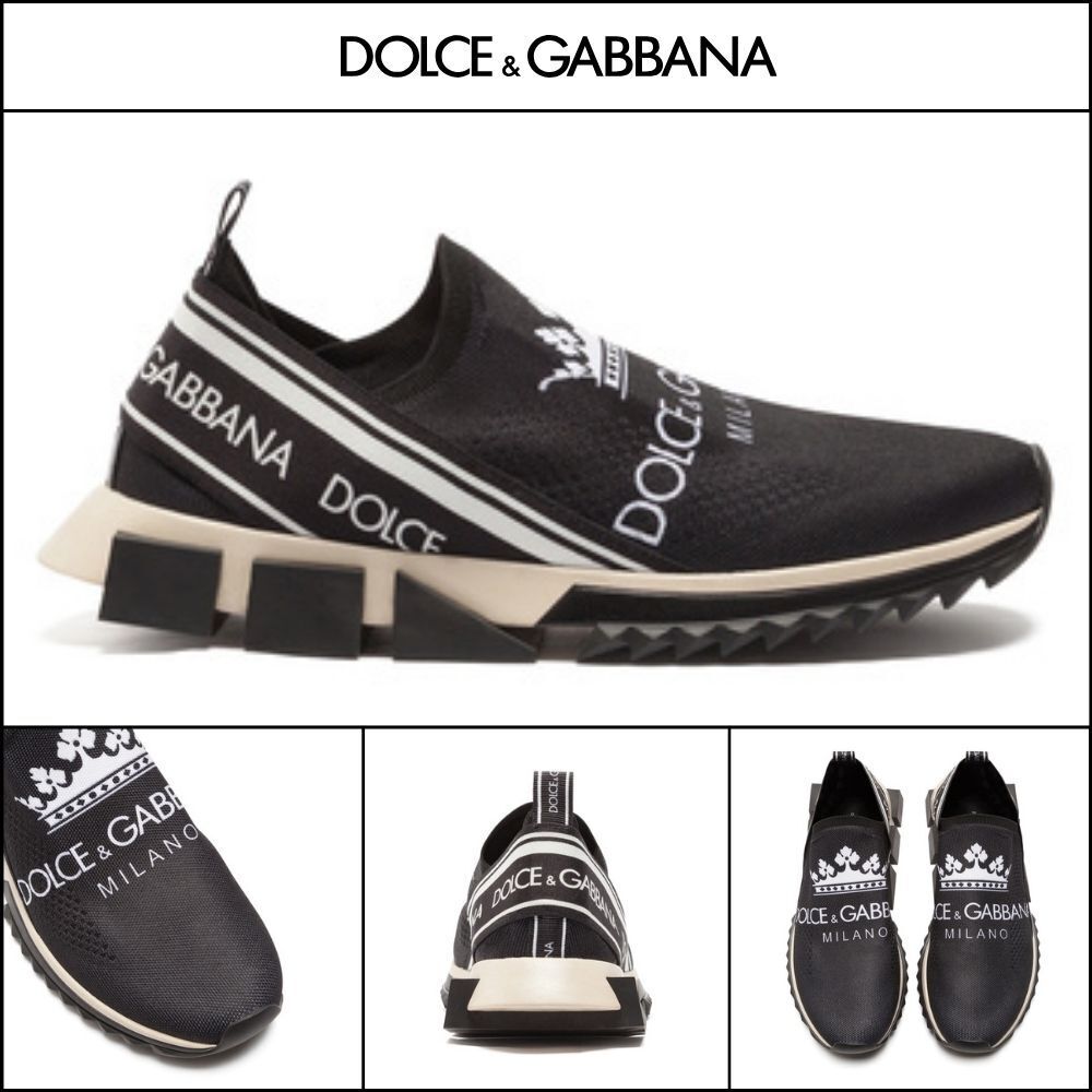【Dolce & Gabbana】FABRIC SNEAKERS BLACK