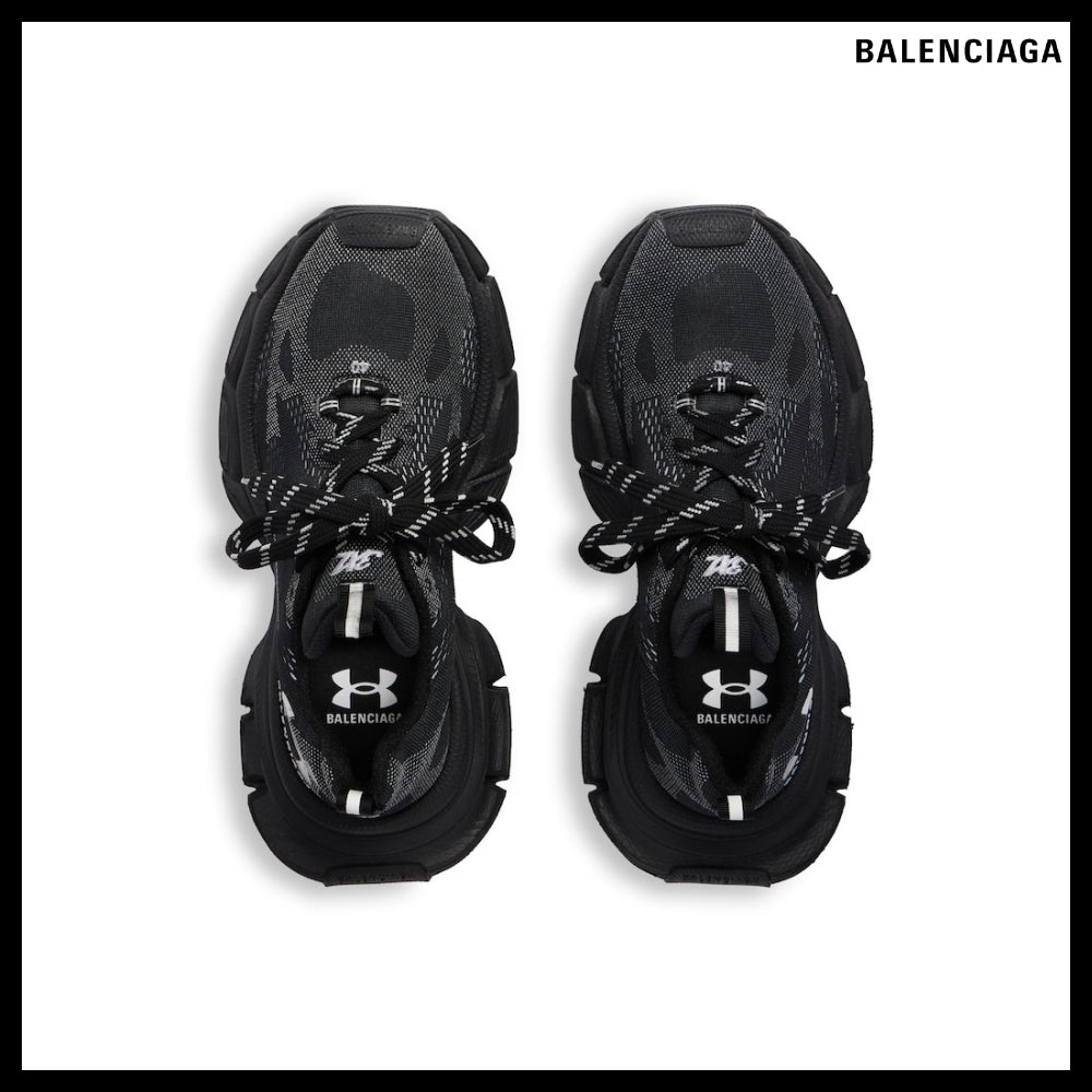 【BALENCIAGA】3XL Knit Sneaker Black White