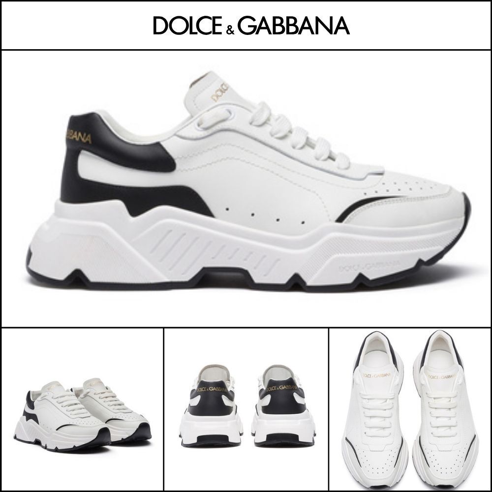 【Dolce & Gabbana】NAPPA LEATHER DAYMASTER SNEAKERS WHITE