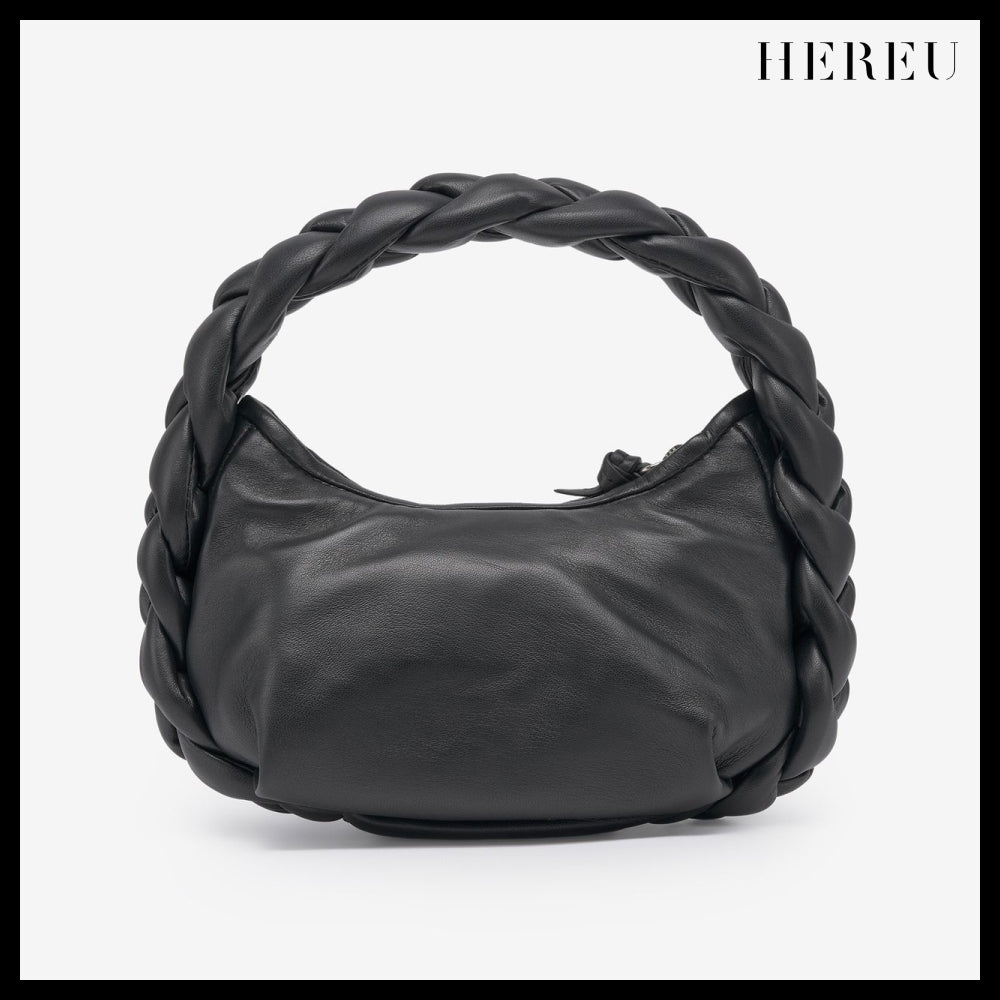 【HEREU】Mini Espiga Tote Bag Black