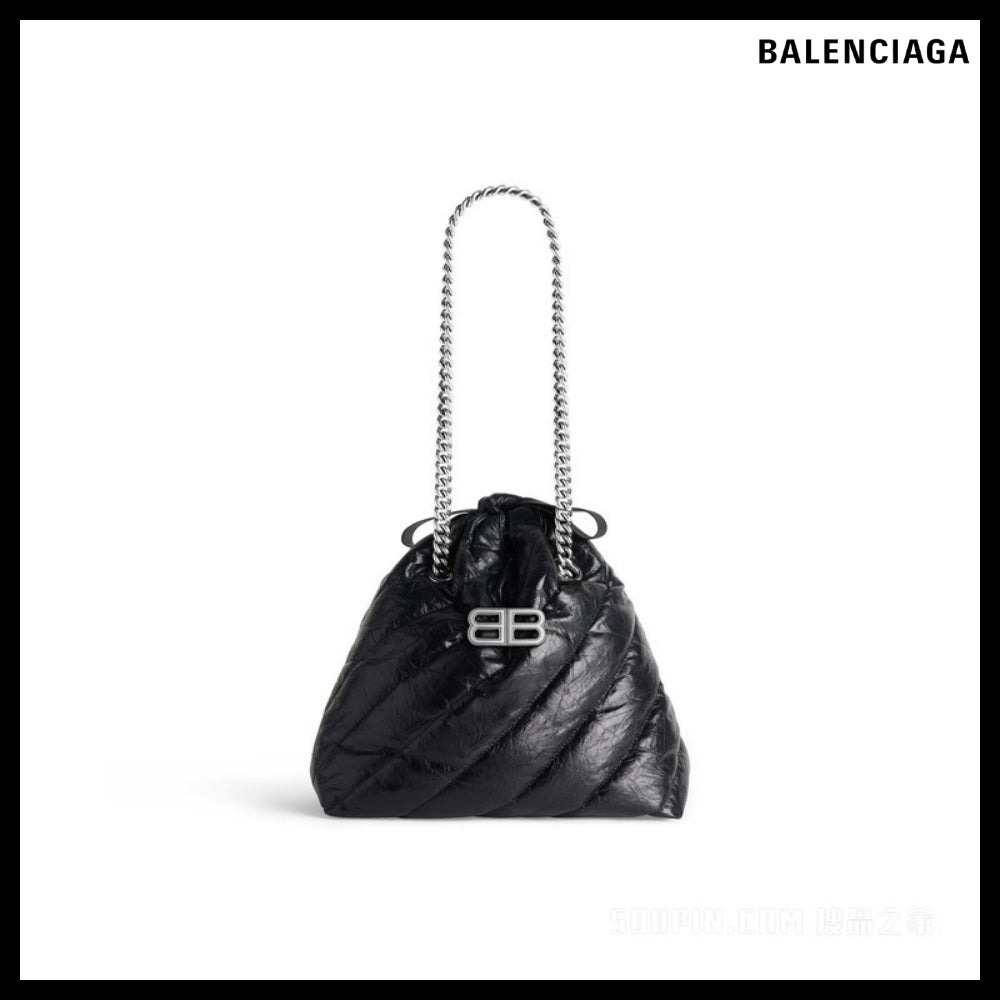 【BALENCIAGA】Crush Small Tote Bag Quilted