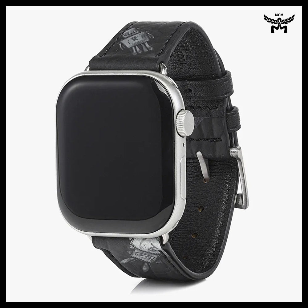 【MCM】42 49mm Labot Visetos Apple Watch Strap