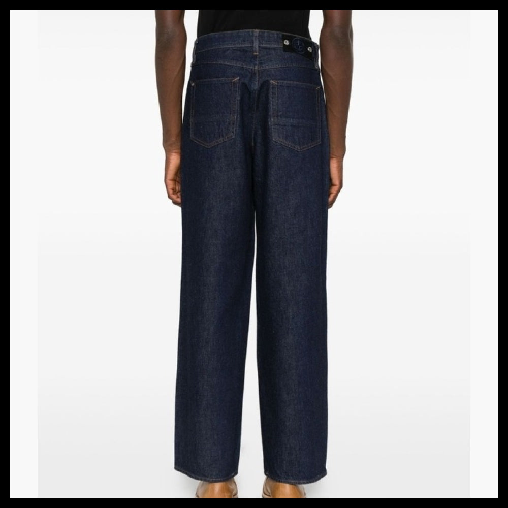 【STONE ISLAND】Navy Denim Pants