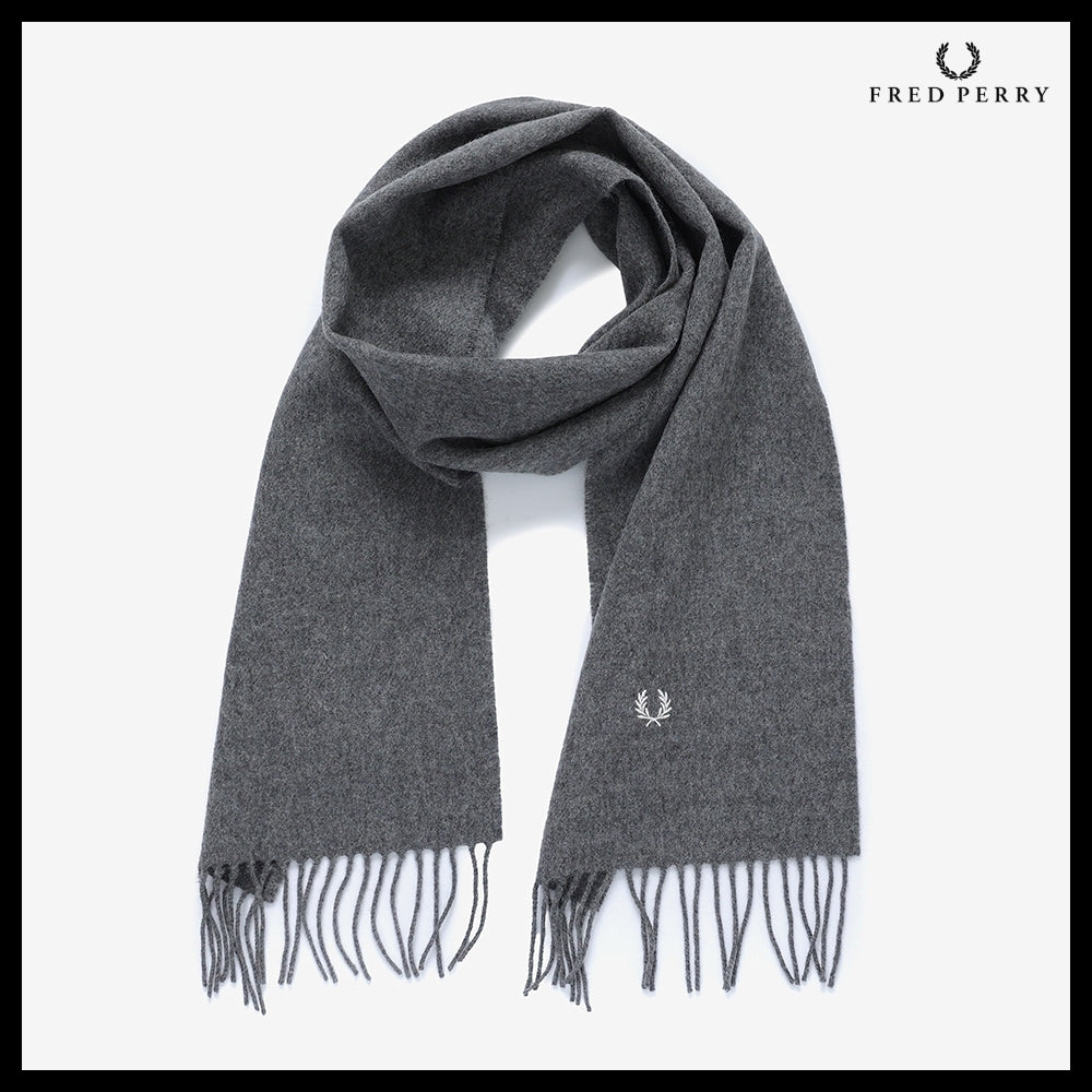 【FRED PERRY】Lambswool Scarf 2 Colors