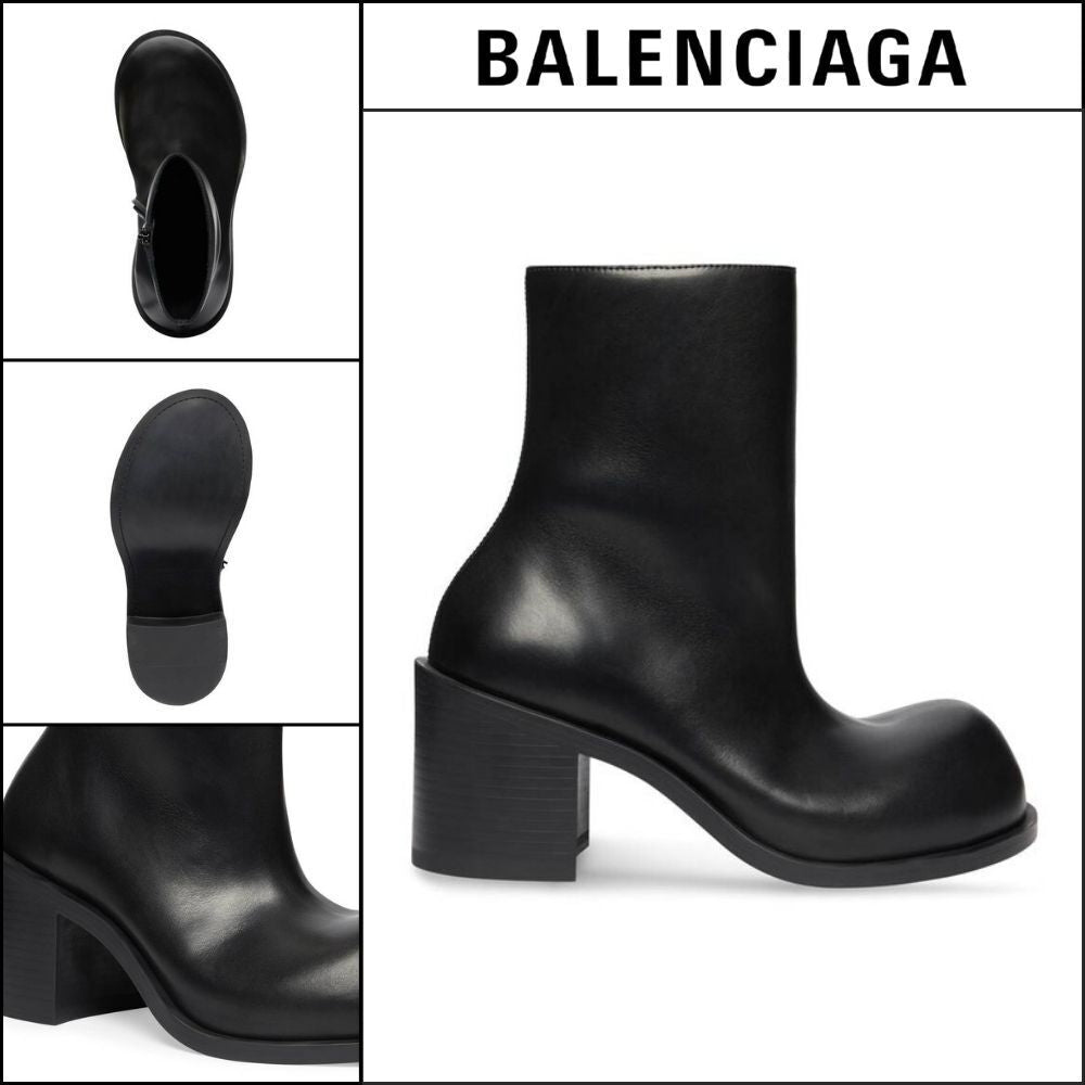 【BALENCIAGA】Hummer 90mm Bootie Black