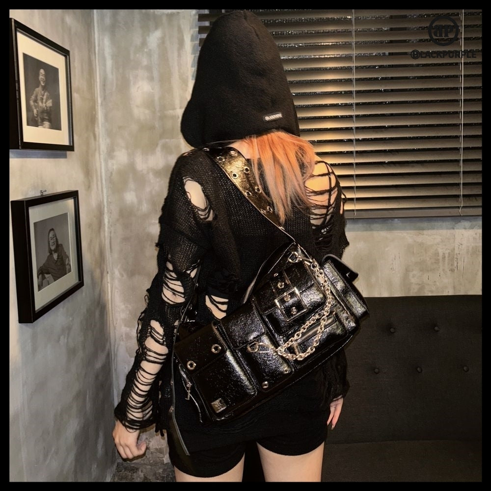 【BLACKPURPLE】 24FW FORTRESS BAG BLACK