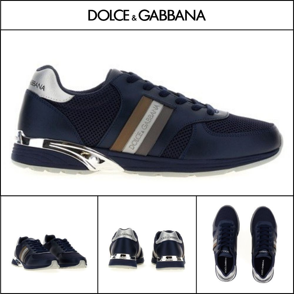 【Dolce & Gabbana】SNEAKERS WITH CONTRASTING-COLOURED