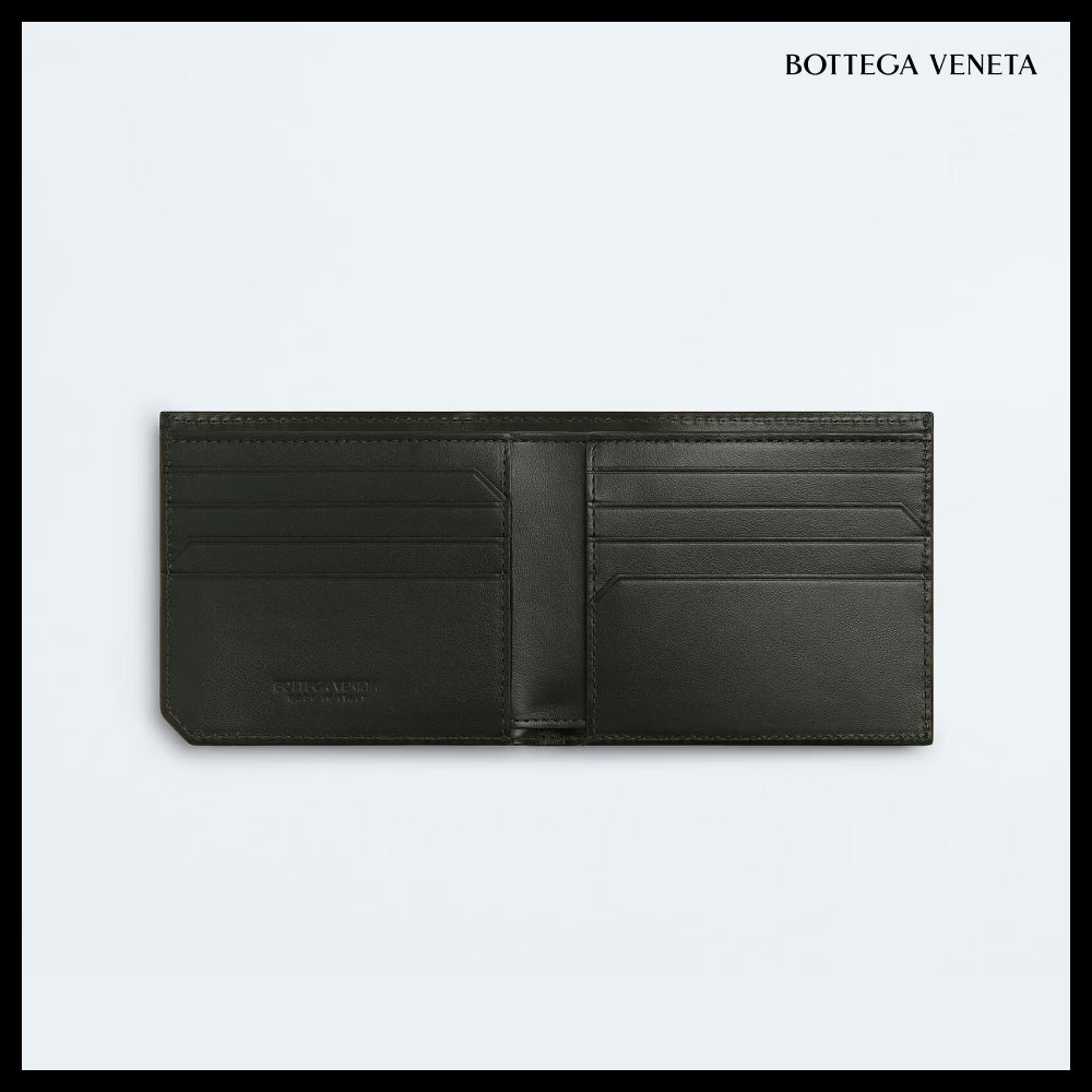 【BOTTEGA VENETA】Intrecciato Piccolo Fold Wallet 5 Colors