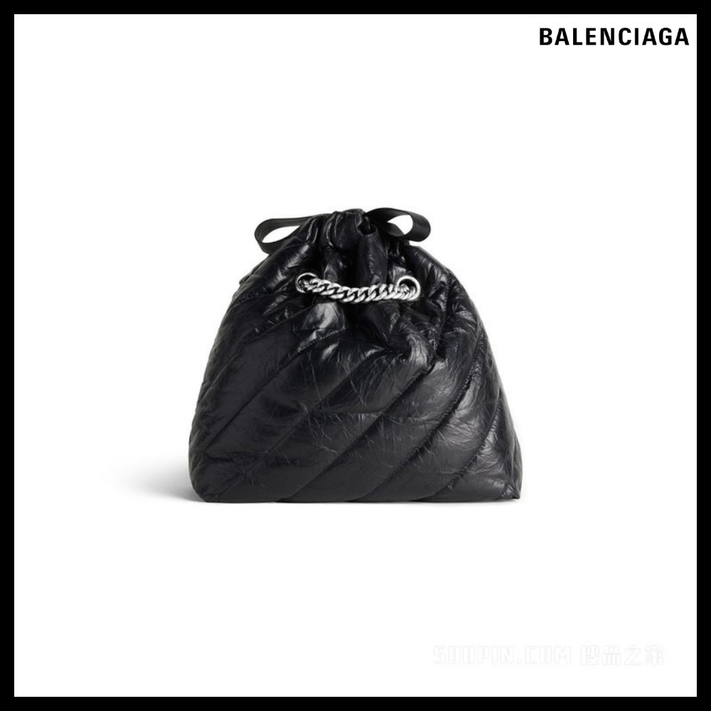 【BALENCIAGA】Crush Small Tote Bag Quilted