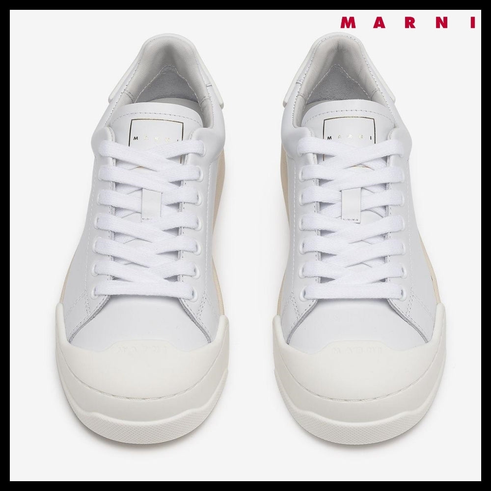 【MARNI】Dada Bumper Sneakers Lily White