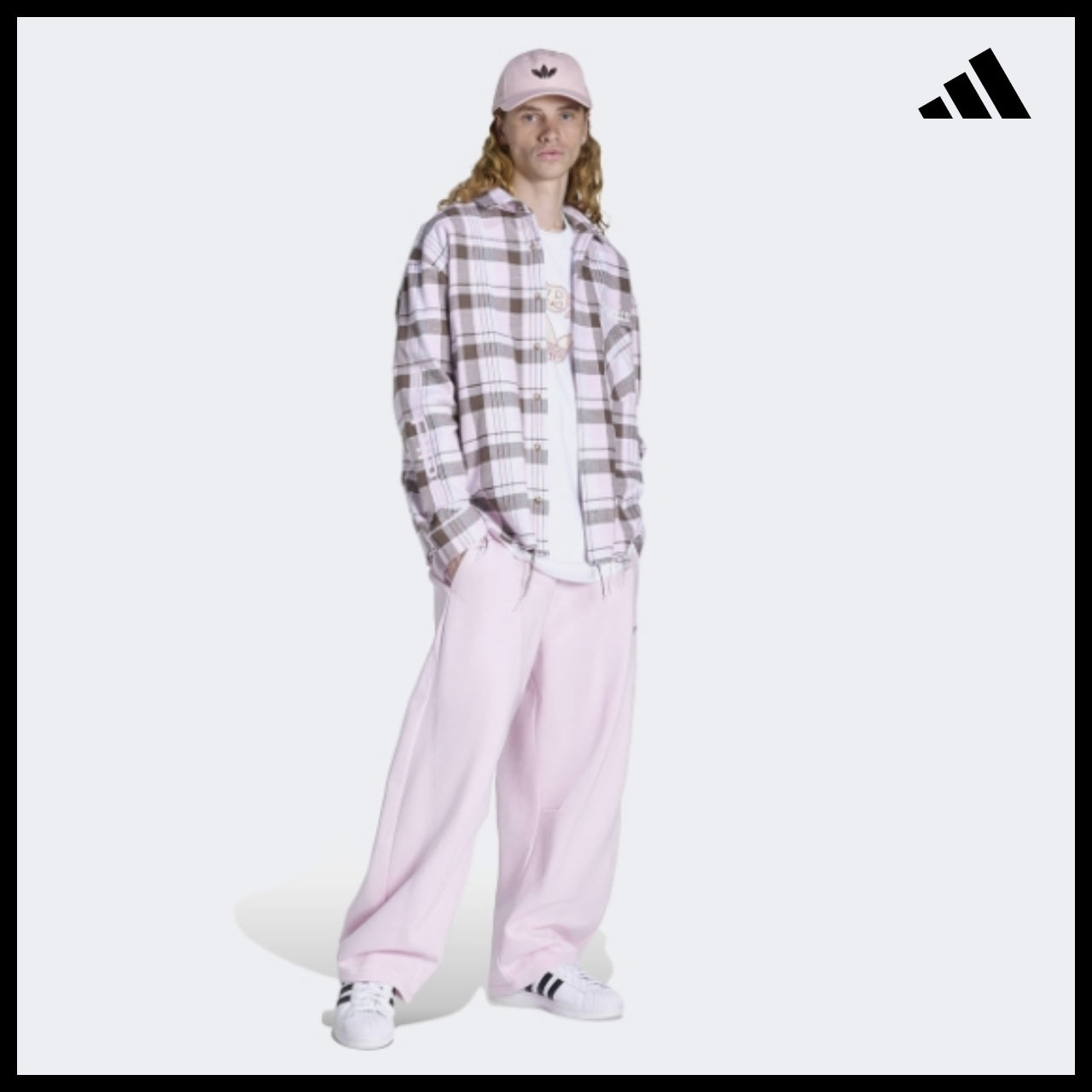 【ADIDAS】Originals Shoemaker Graphic Fleece Pants KG6455