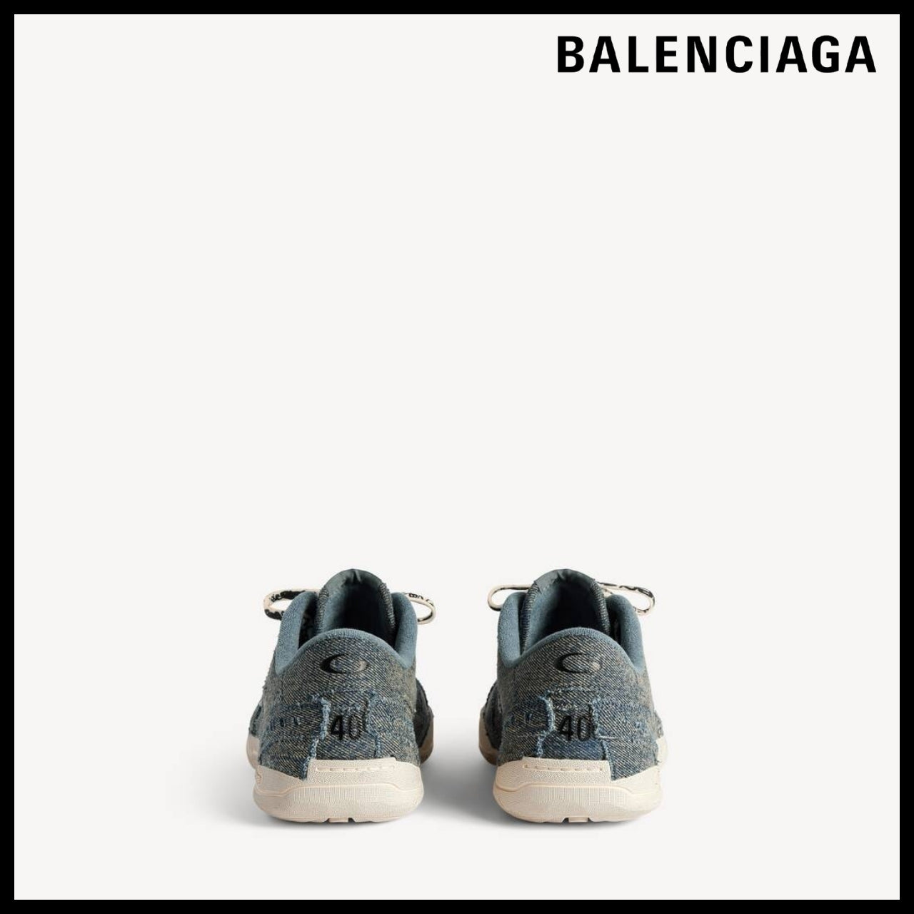 【BALENCIAGA】Hamptons Denim Sneakers