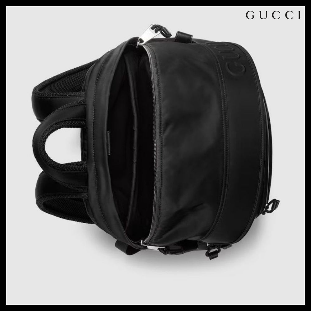 【GUCCI】Logo Medium Backpack