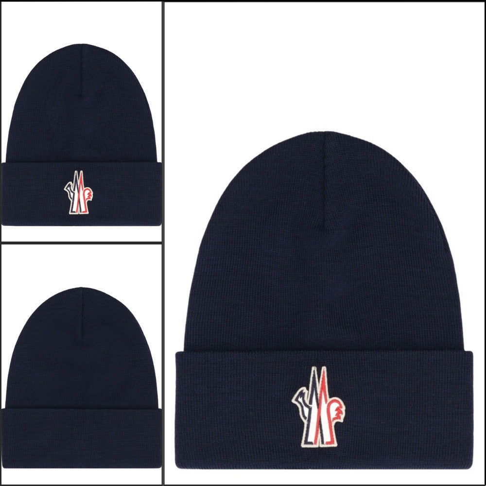 【MONCLER】Navy Beanie 778