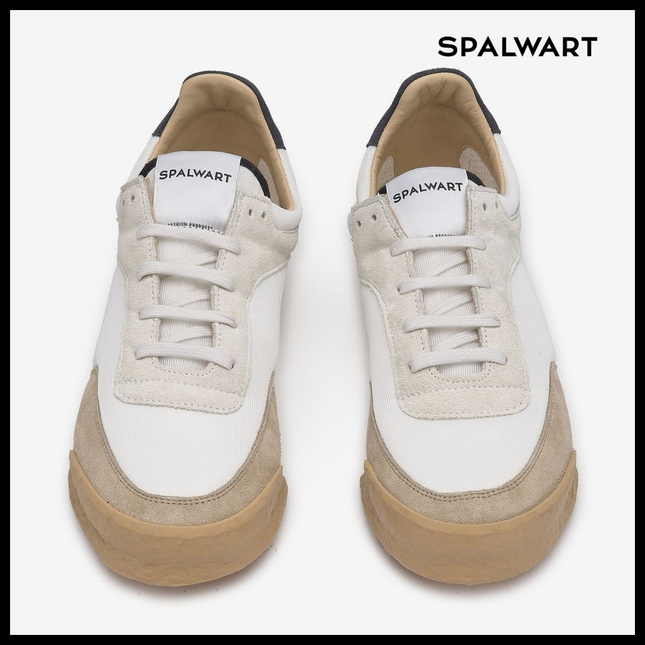 【SPALWART】Pace Low Sneakers - White