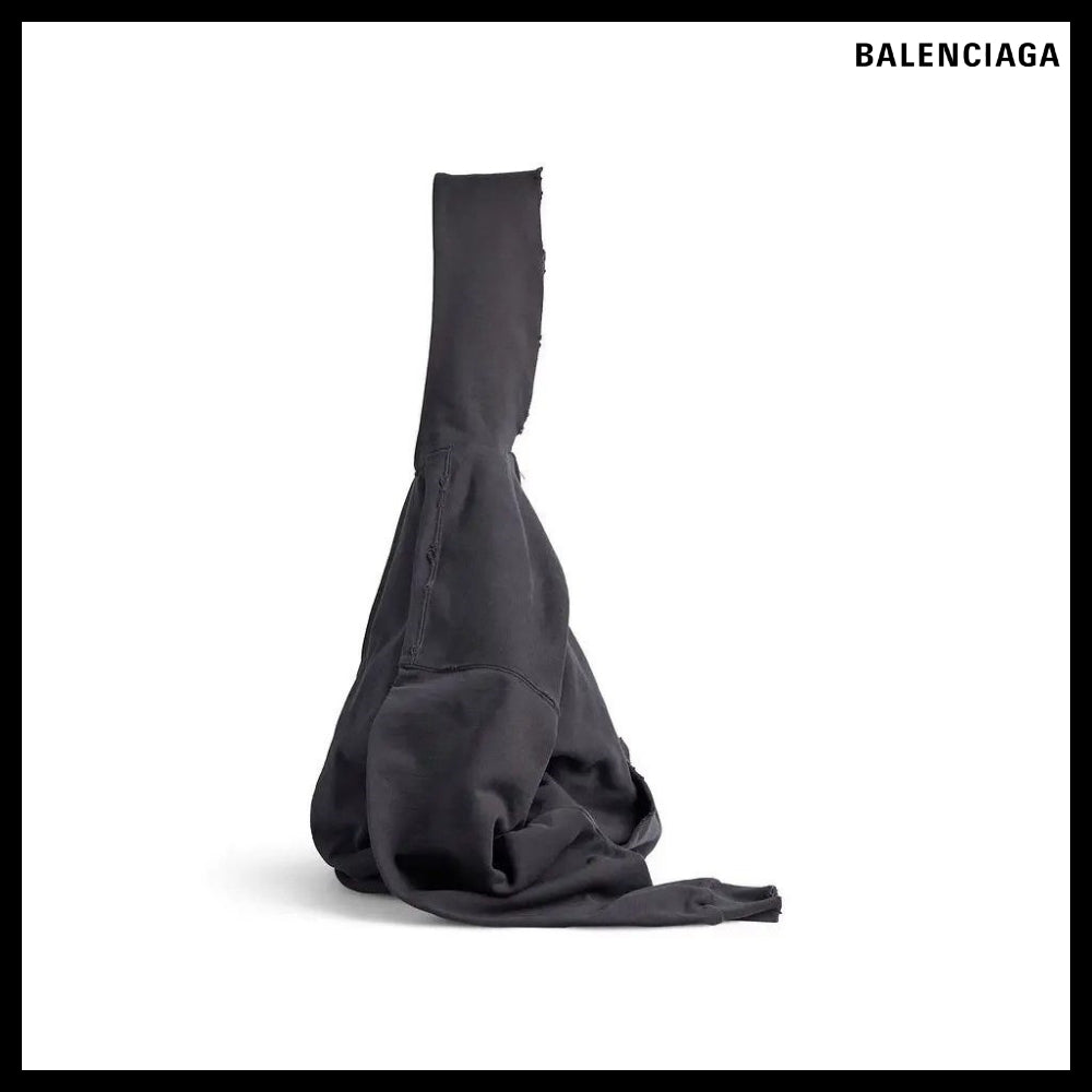 【BALENCIAGA】Under Armour Hoodie Bag in Black