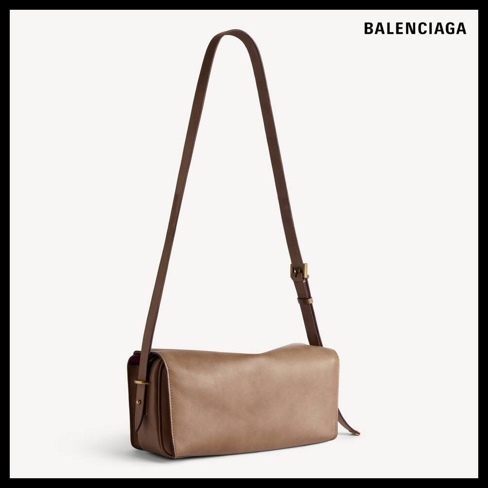 【BALENCIAGA】Le Set Shoulder Bag Medium Biscuit