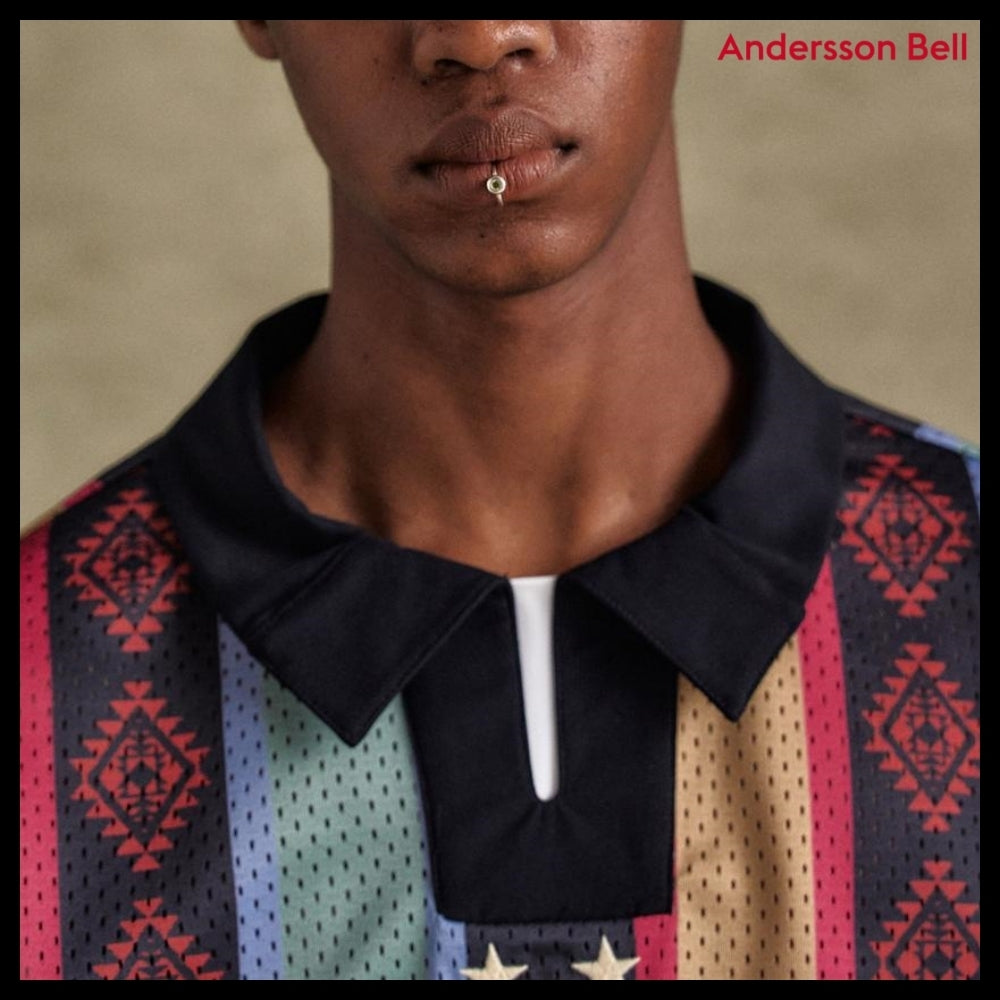 【ANDERSSON BELL】Navajo Stripe L/S T-Shirt