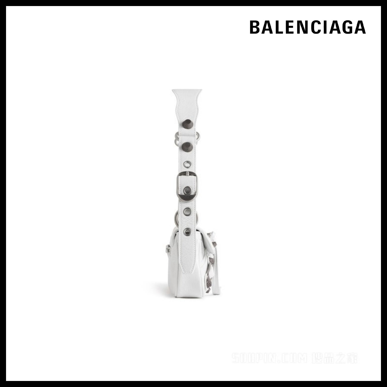 【BALENCIAGA】Le Cagole XS Sling Bag White