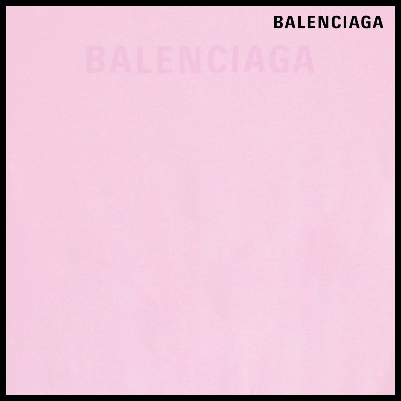 【BALENCIAGA】Balenciaga Hoodie Medium Fit Pink White