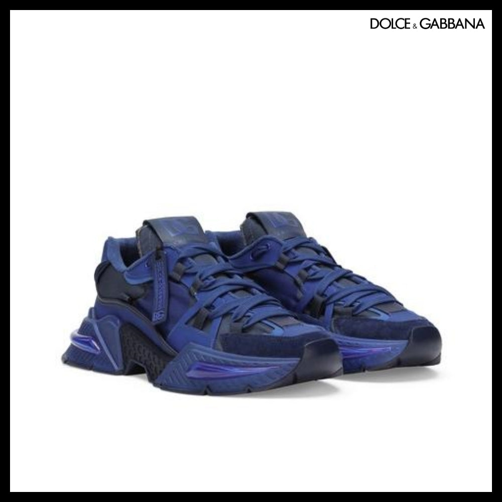 【Dolce & Gabbana】MIXED-MATERIAL AIRMASTER SNEAKERS 650