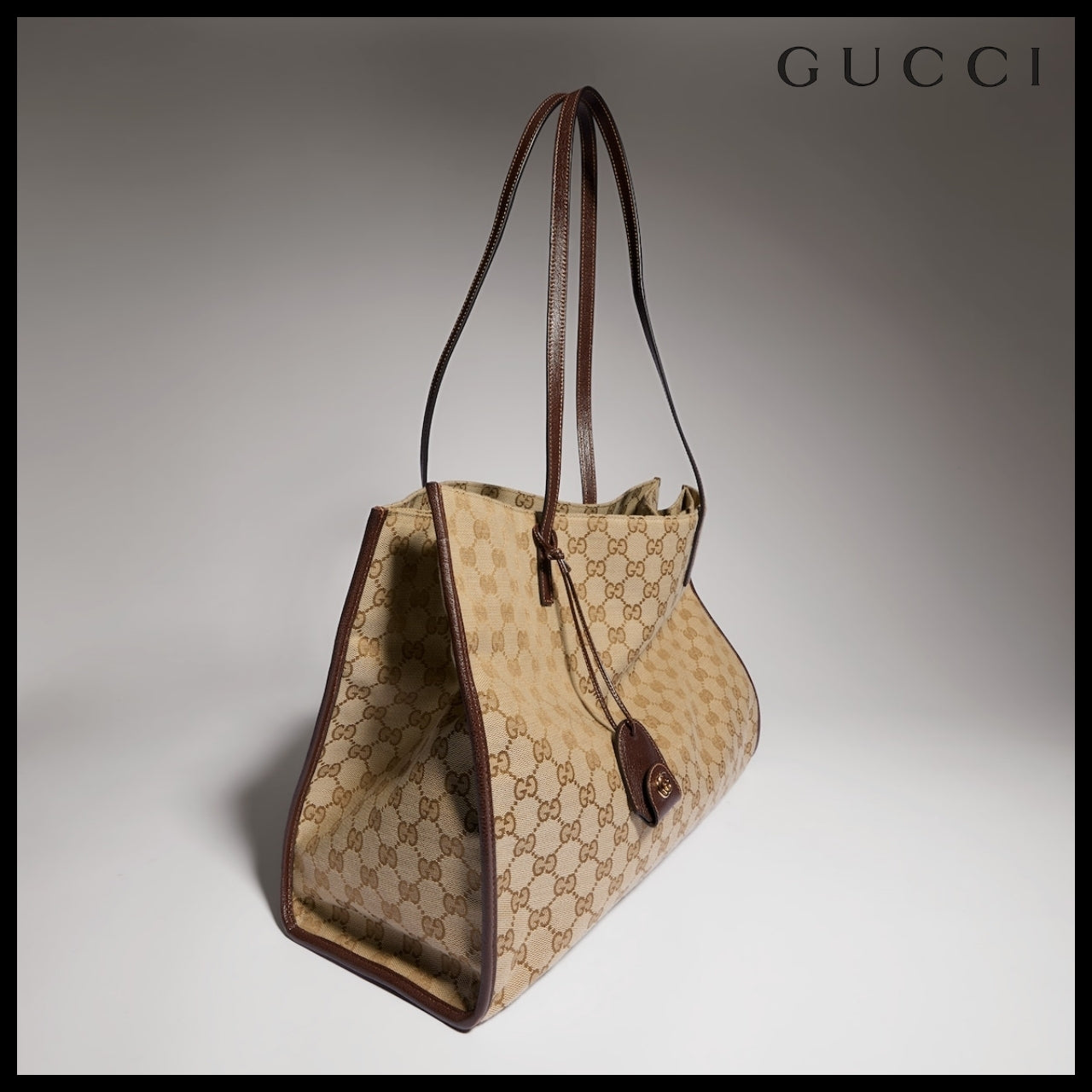 【GUCCI】Charm Large Tote Bag