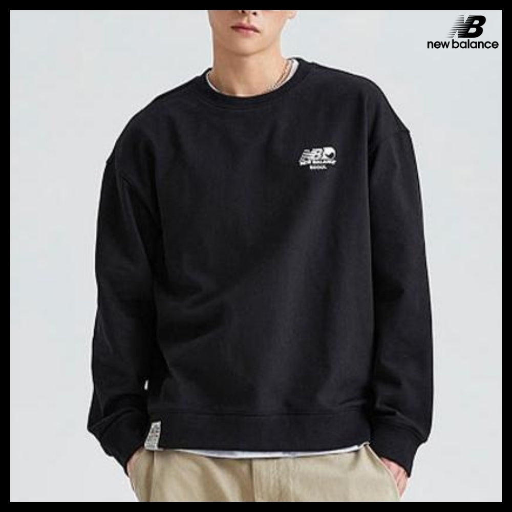 【New Balance】UNI NB Seoul Exclusive Sweatshirt Black