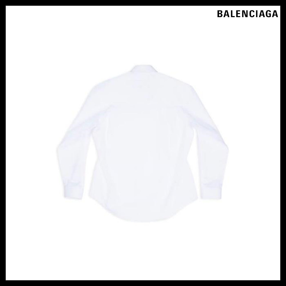 【BALENCIAGA】Hourglass Shirt White