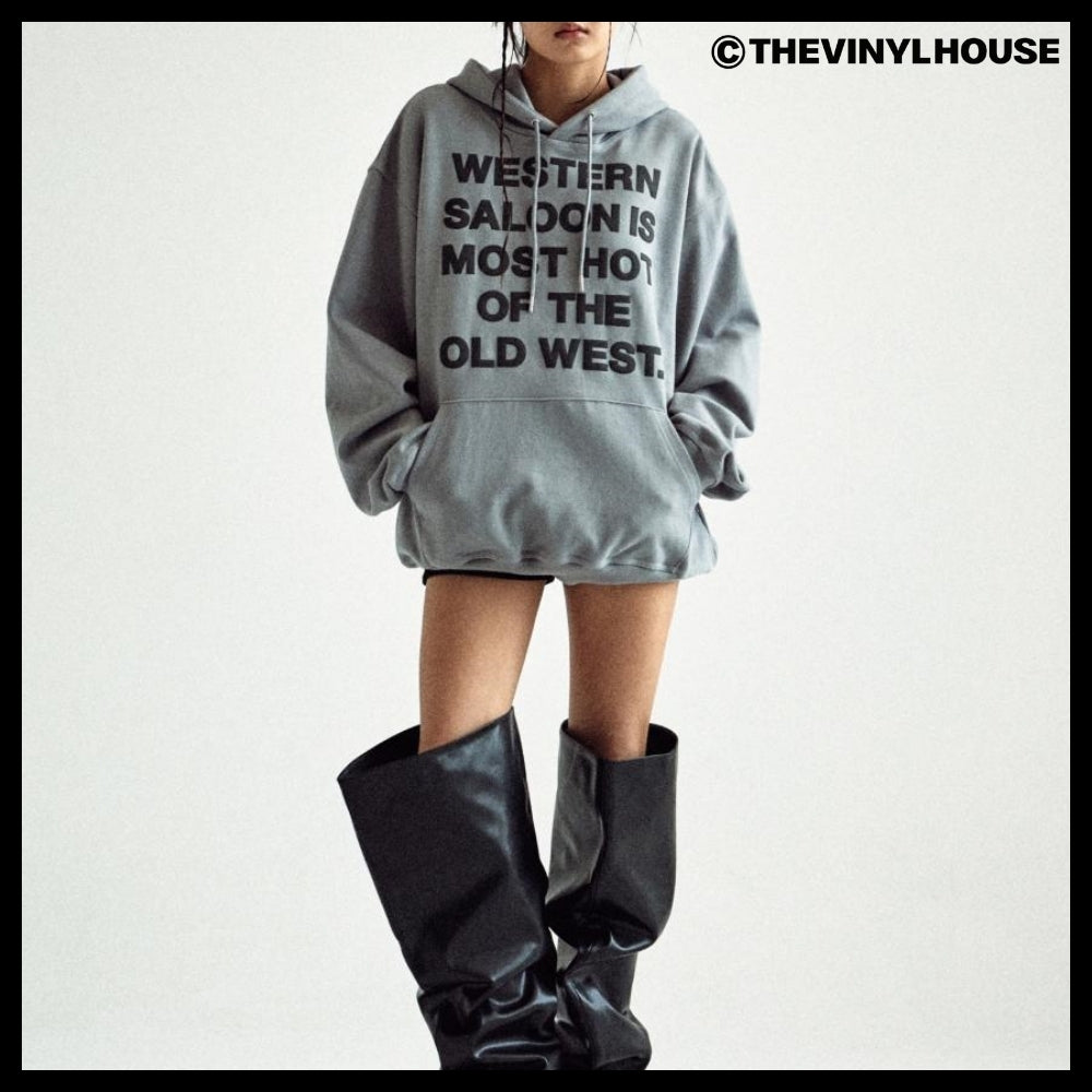 【THEVINYLHOUSE】Typo hoodie (3 colors)